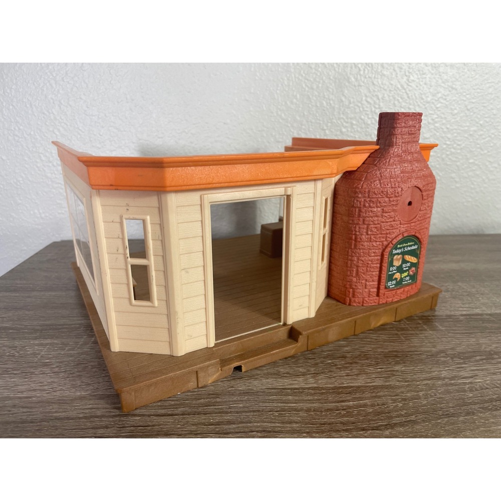 Sylvanian Families Brick Oven Bakery Calico Critters Playset Building 2011